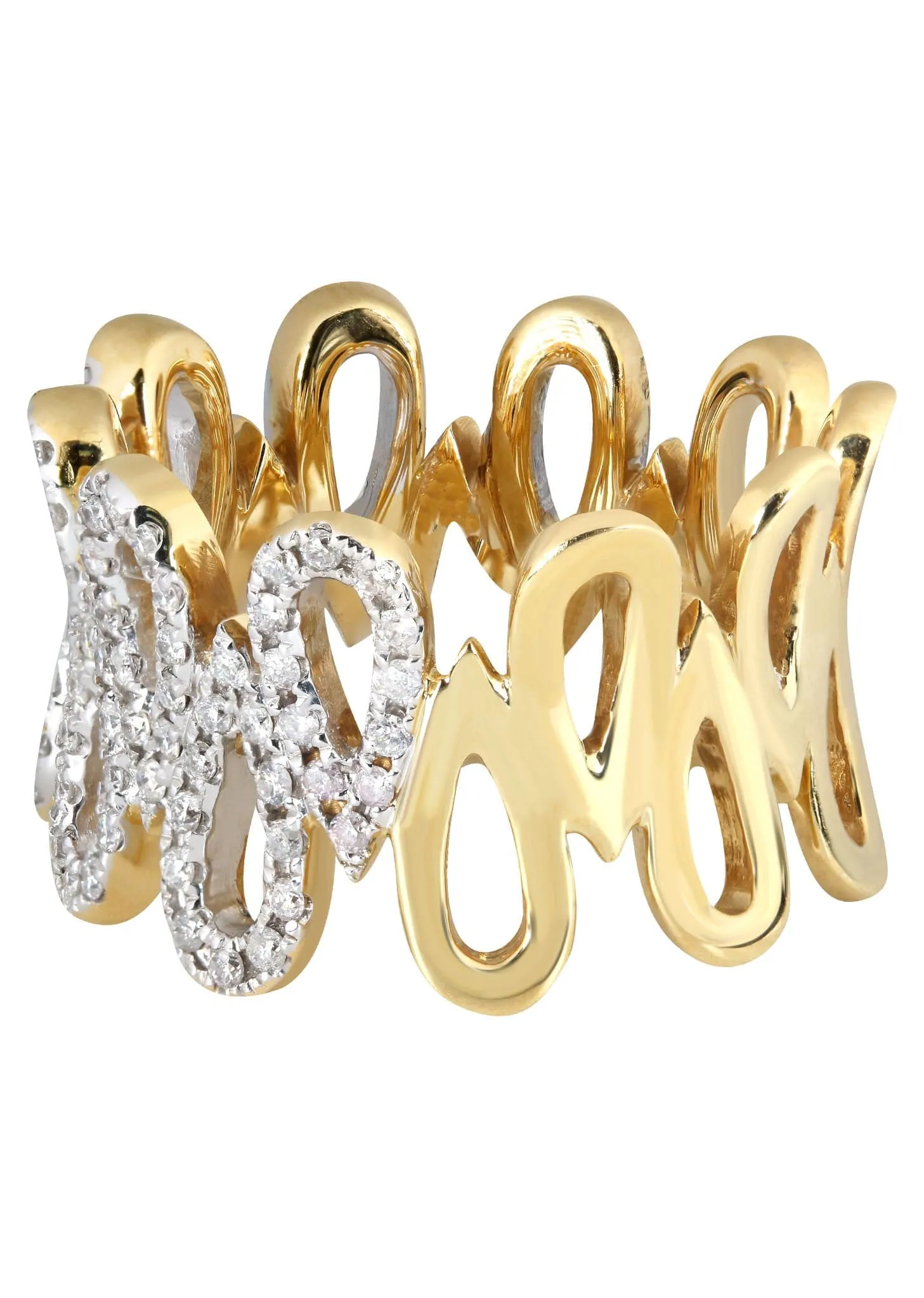 14K Ladies Diamond Cocktail Ring | 1.01 Carats | 11.78 Grams