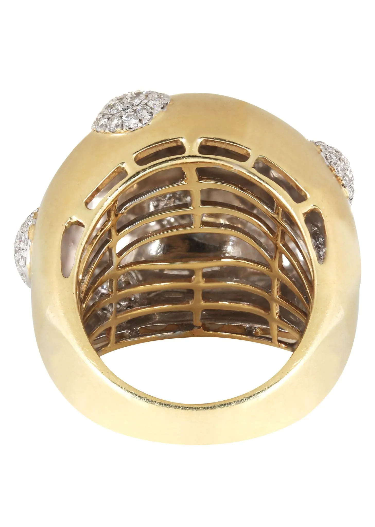 14K Ladies Diamond Cocktail Ring | 1.56 Carats | 17.25 Grams