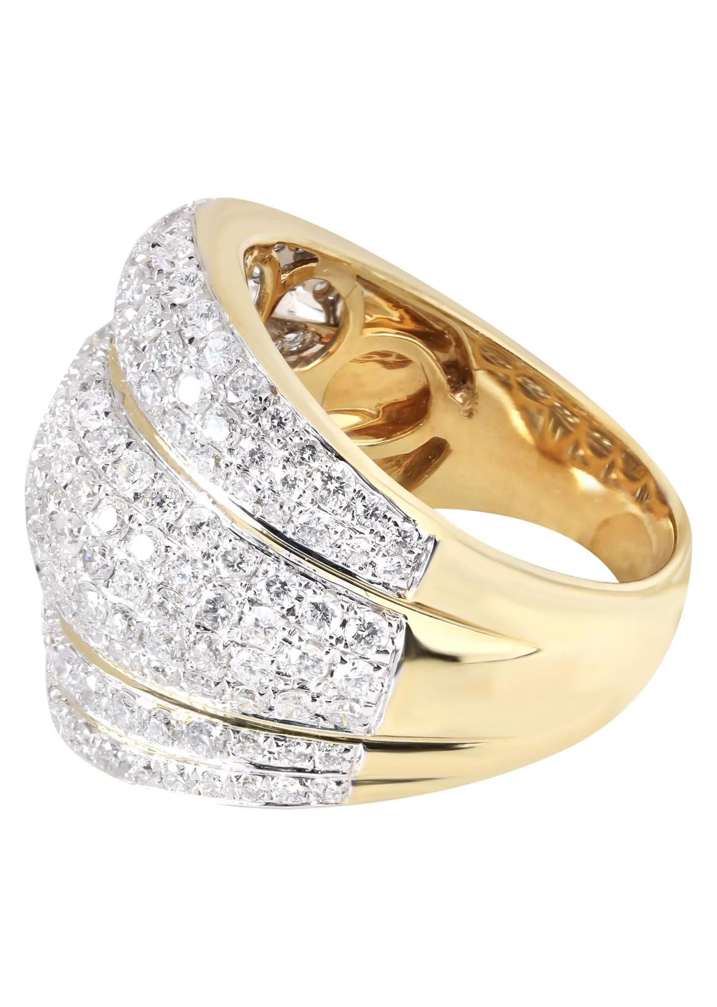 14K Ladies Diamond Cocktail Ring | 2.55 Carats | 12.56 Grams