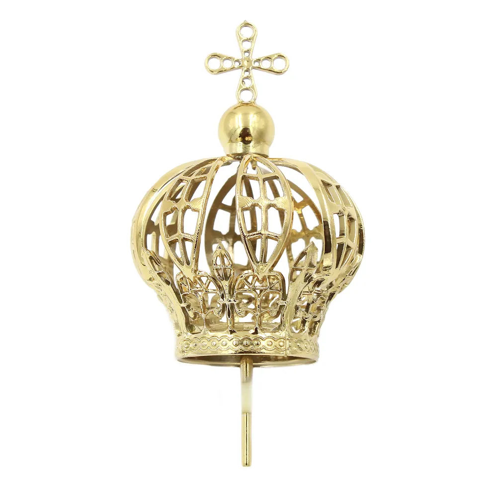 3" Crown for Our Lady of Fatima Virgin Mary Religious Statue