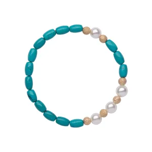4 Pearl Bead Bracelet