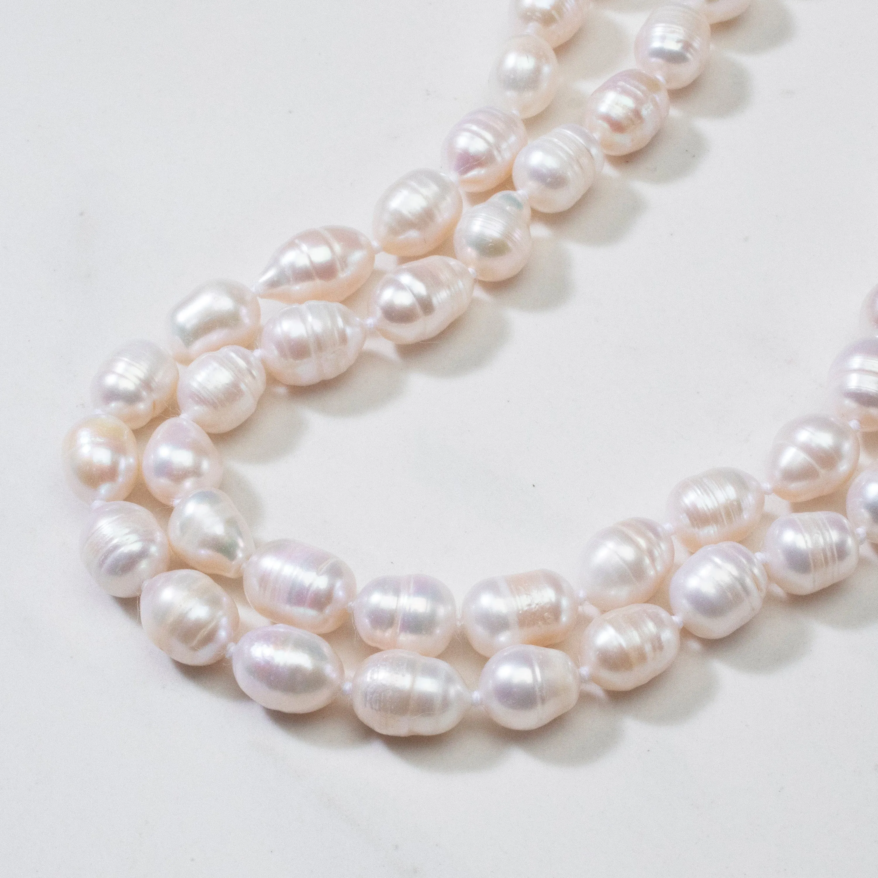 54" Genuine Cultured Freshwater 8-10 mm Necklace