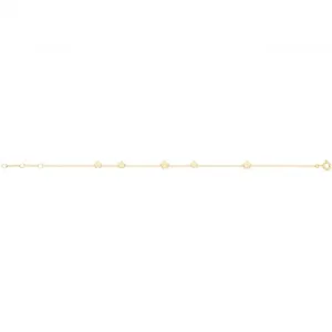 9ct Yellow Gold Star Bracelet BR659
