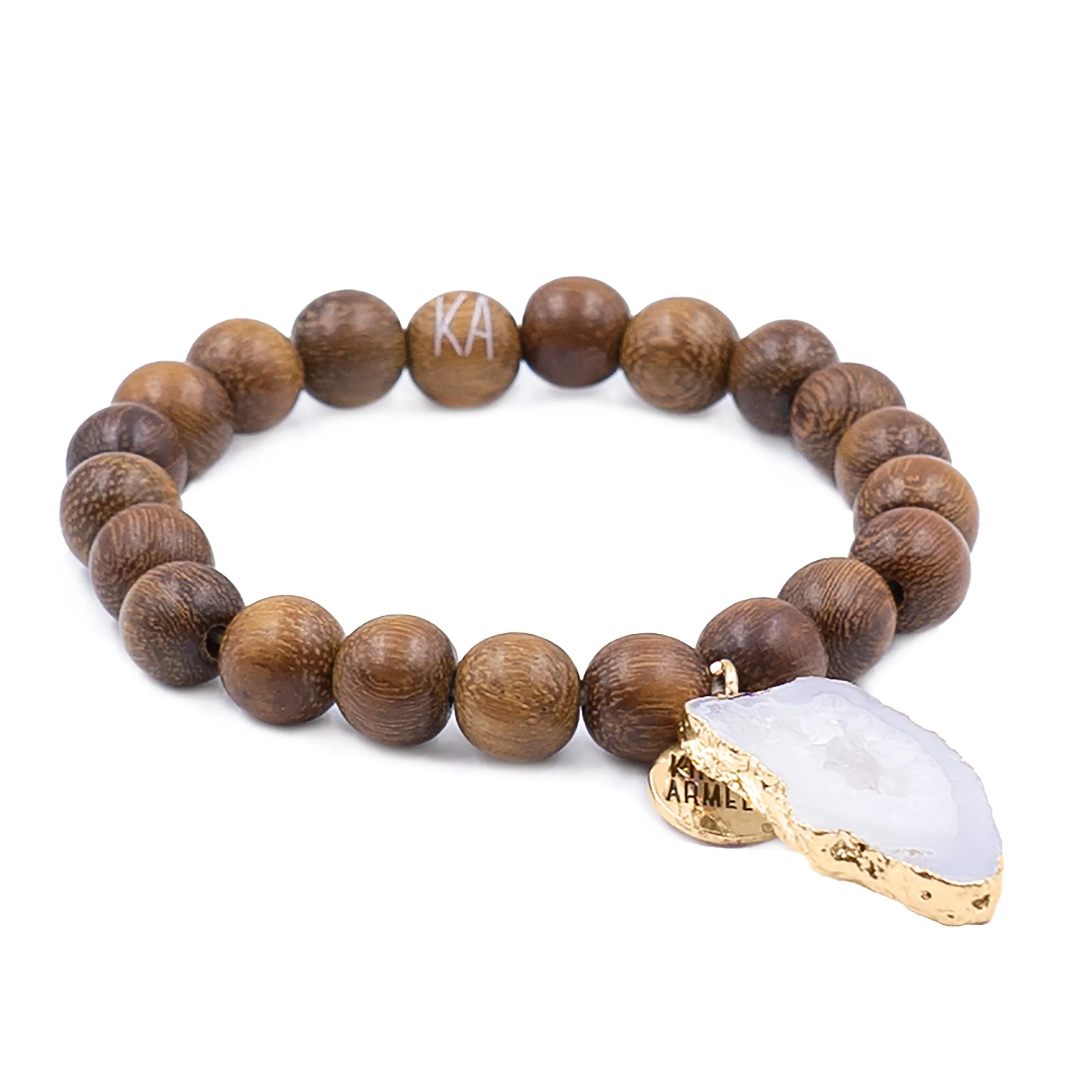 Agate Collection - Timber Bracelet 10mm