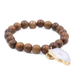 Agate Collection - Timber Bracelet 10mm