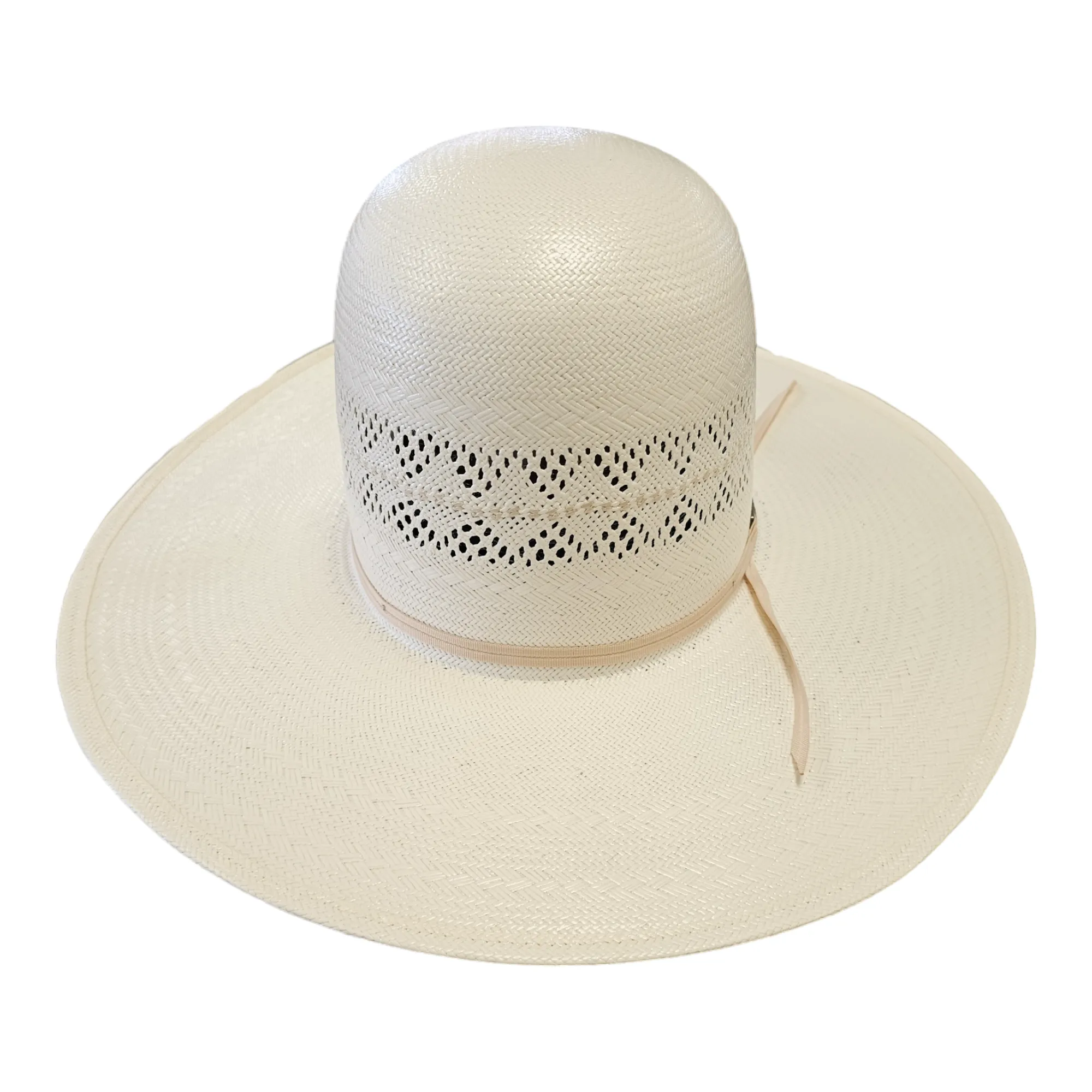 American Hat Co. Straw Hat - #6800 Open Crown