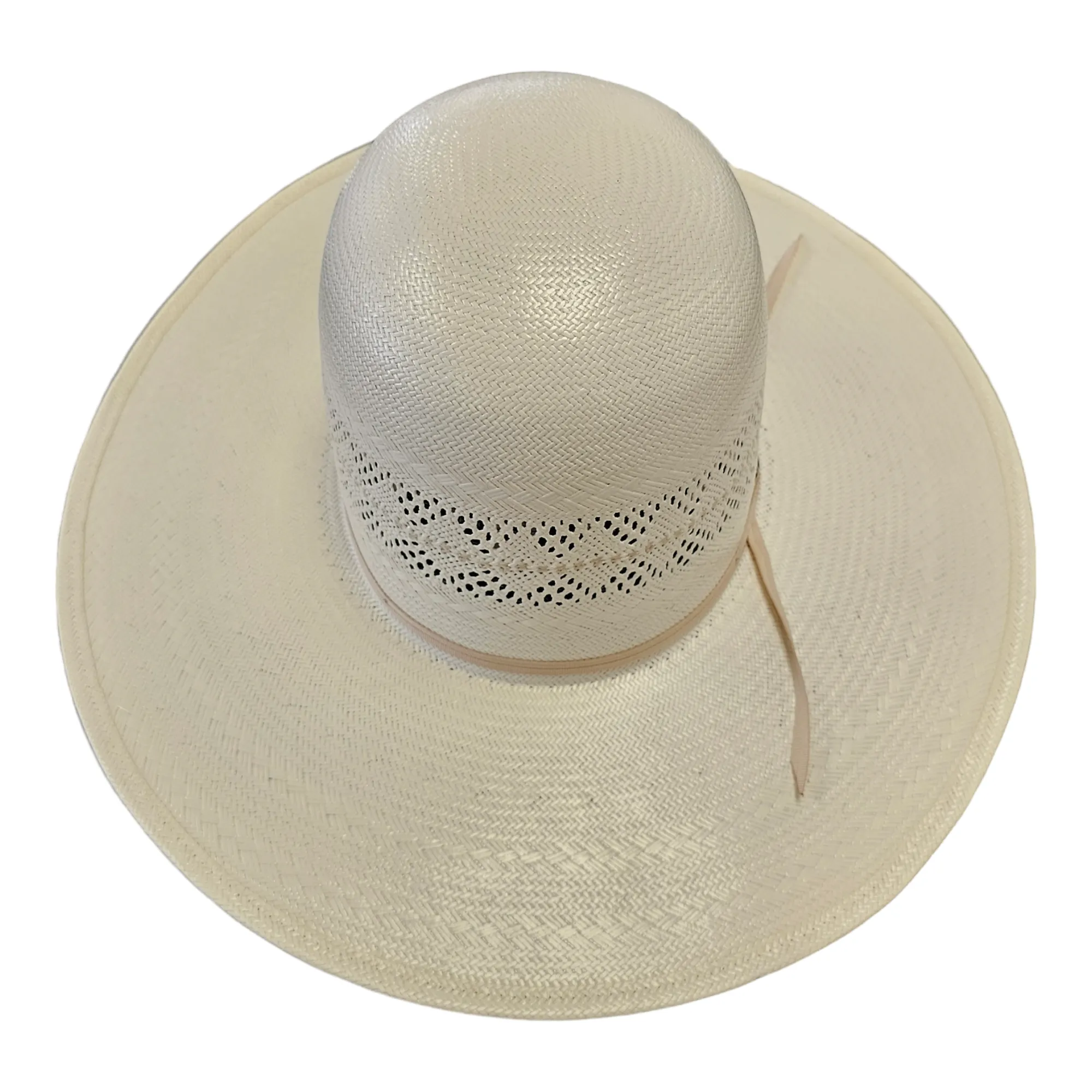 American Hat Co. Straw Hat - #6800 Open Crown