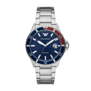 Armani Diver Stainless Steel Gents Watch