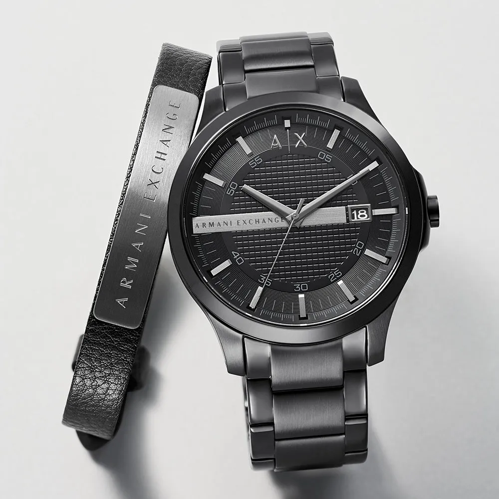 Armani Exchange AX7101 Watch & Bracelet Gift Set