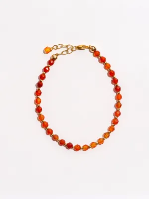 Ashley Carnelian Bracelet