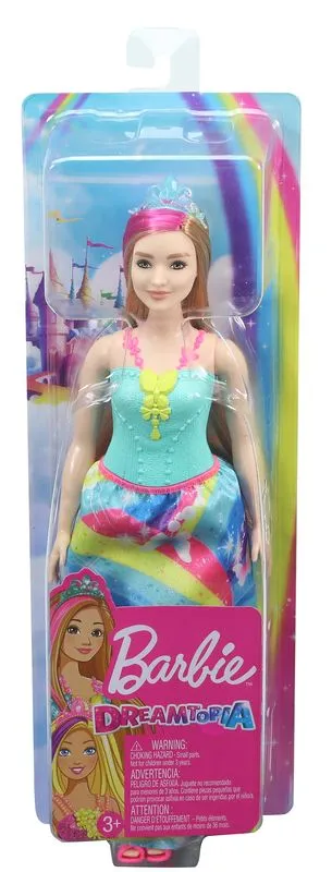 Barbie Dreamtopia Princess Doll Aqua Top