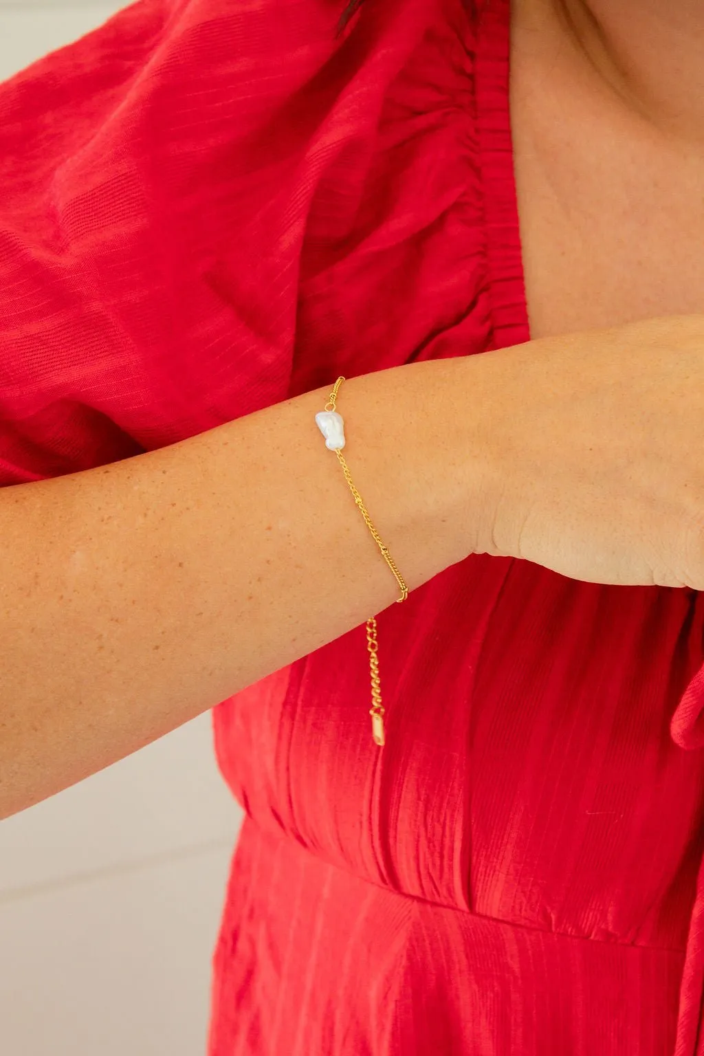 Baroque Pearl Bracelet