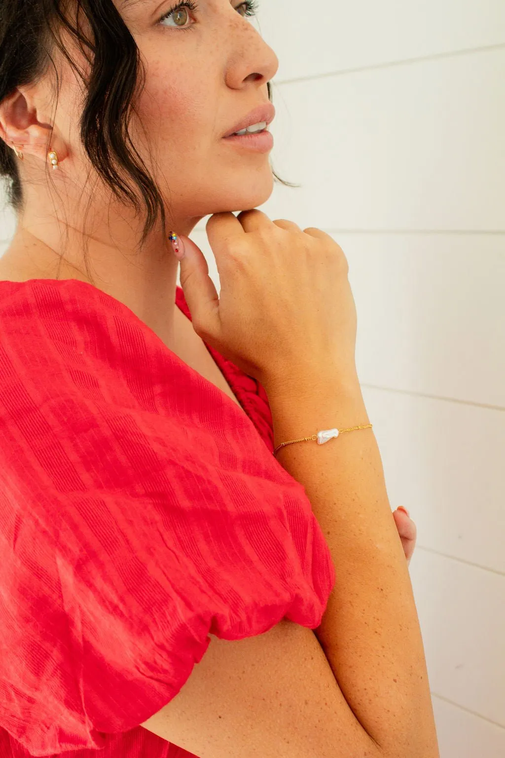 Baroque Pearl Bracelet