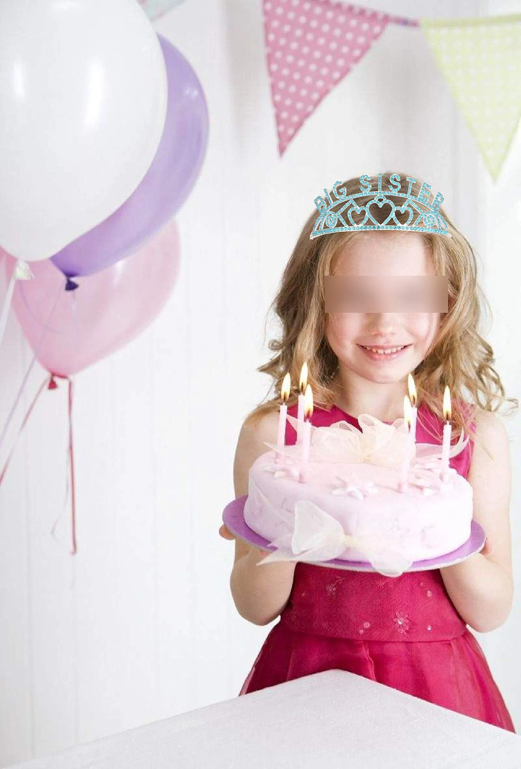 Big Sister Big Sister Crown Sash and Pin, I am going to be Big Sister, Daughter Get