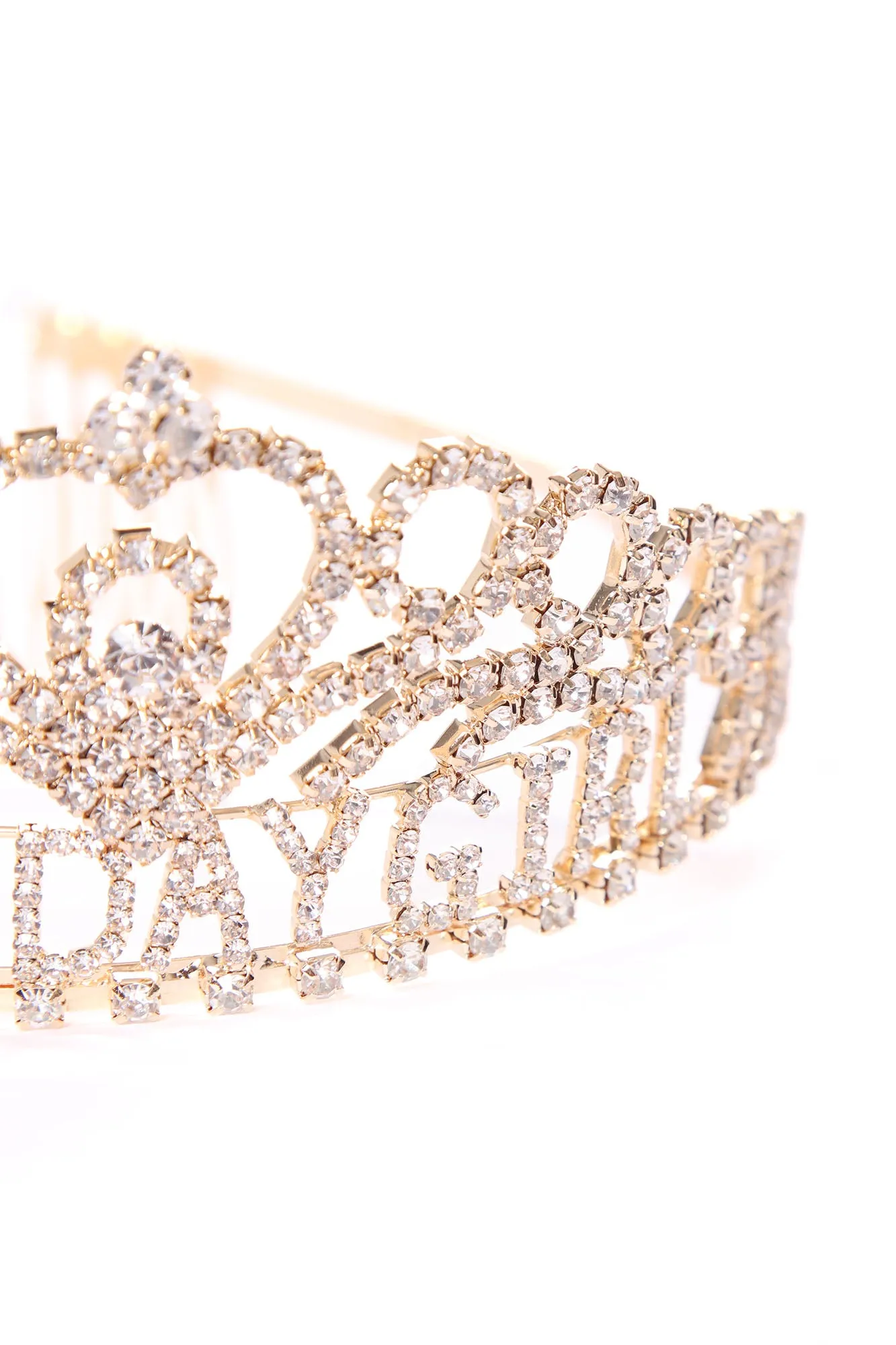 Birthday Goddess Tiara - Gold