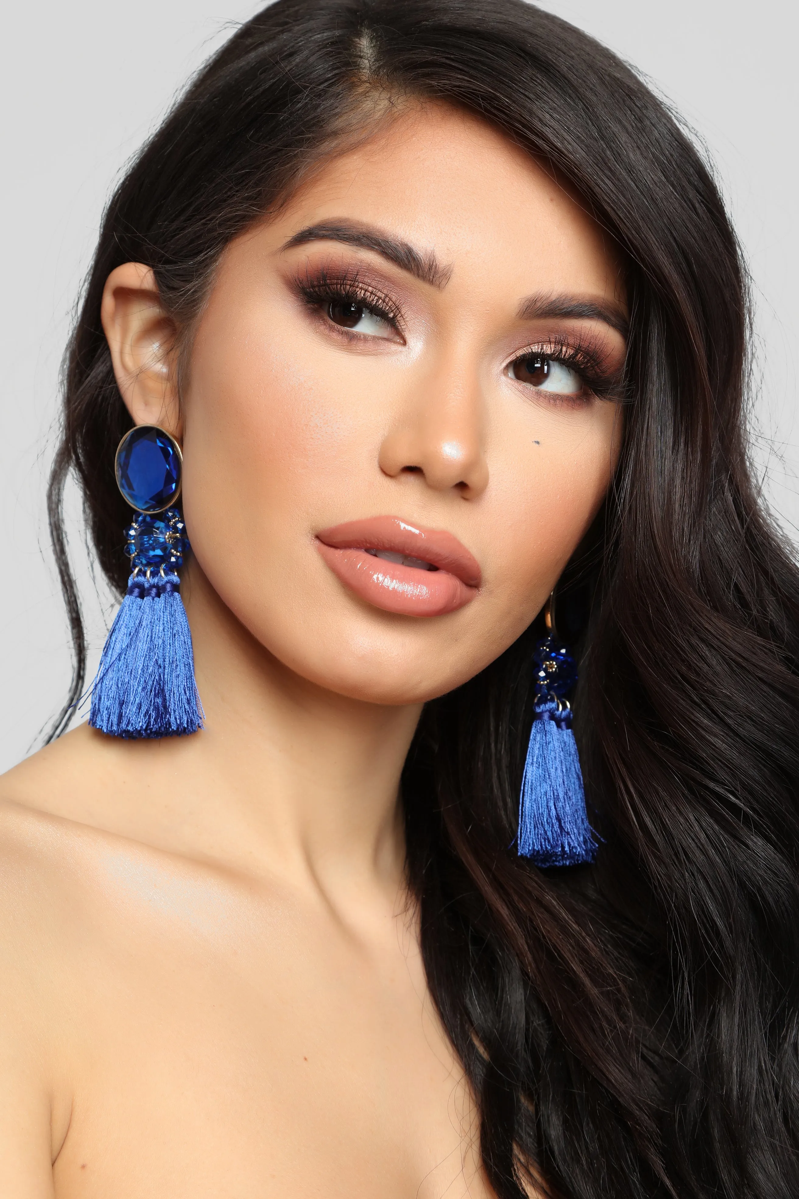 Blingy Earrings - Royal