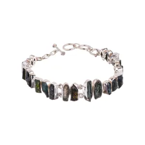 Brenna Tourmaline Bracelet, Sterling Silver