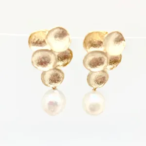 Bubble ear - gold