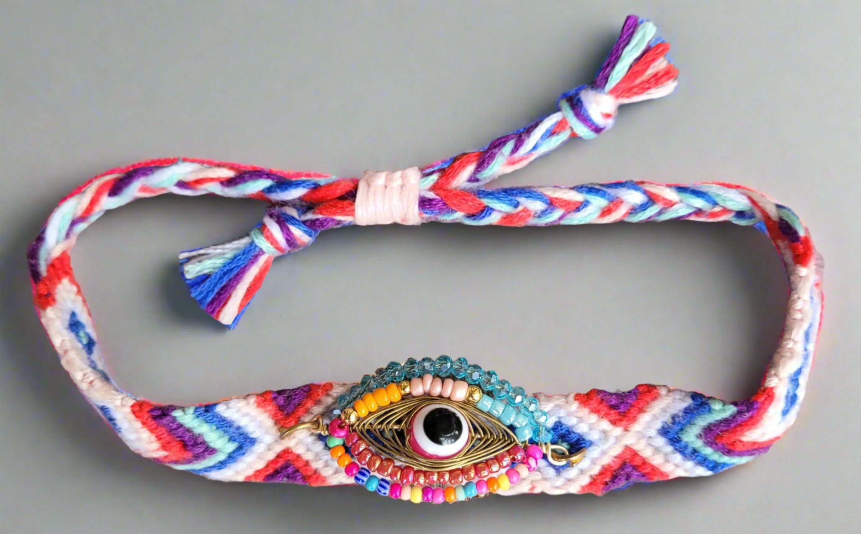 Chiapas eye bracelet