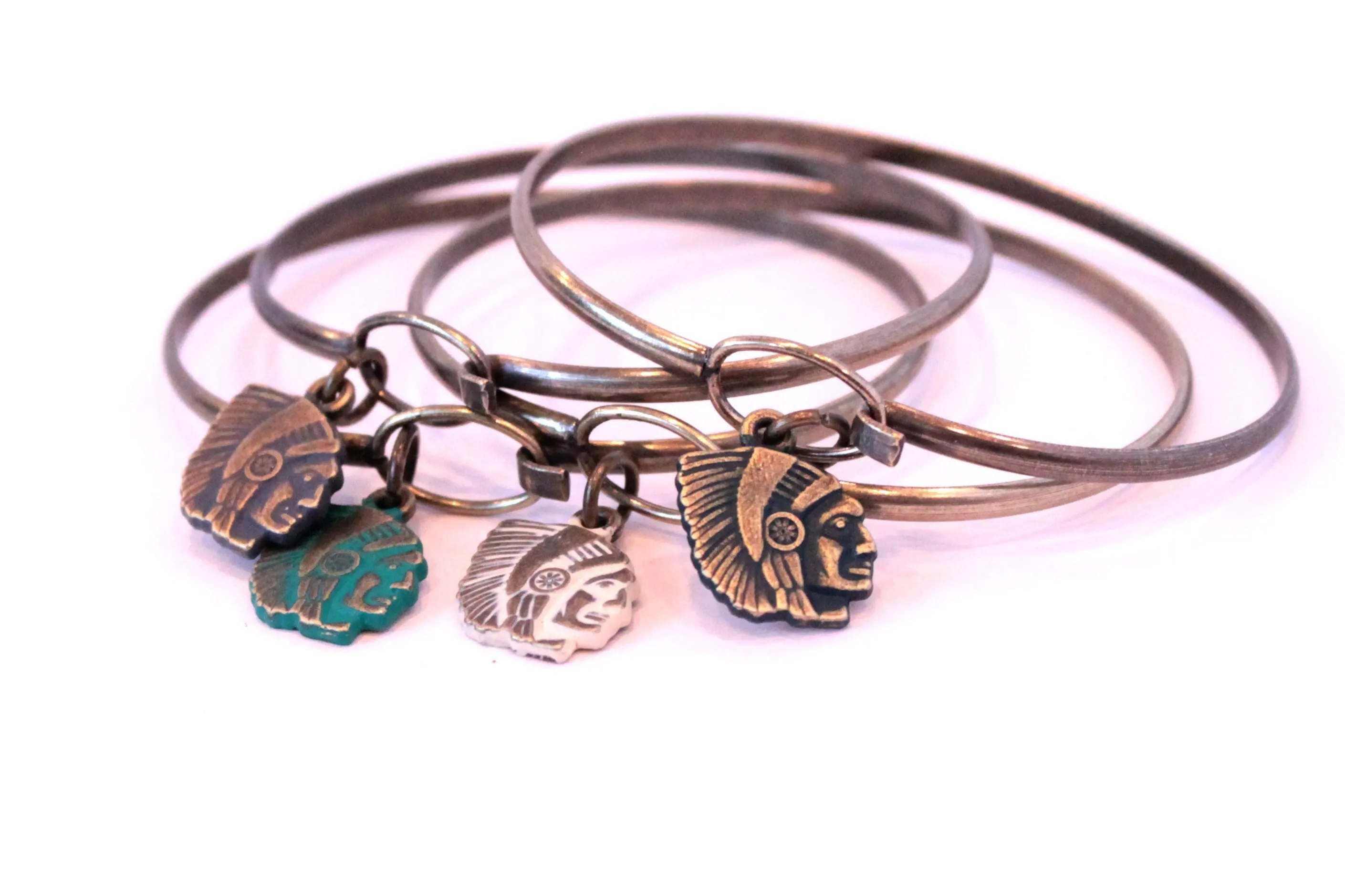 Chief Charm Bracelet, Necklace, or Charm Only