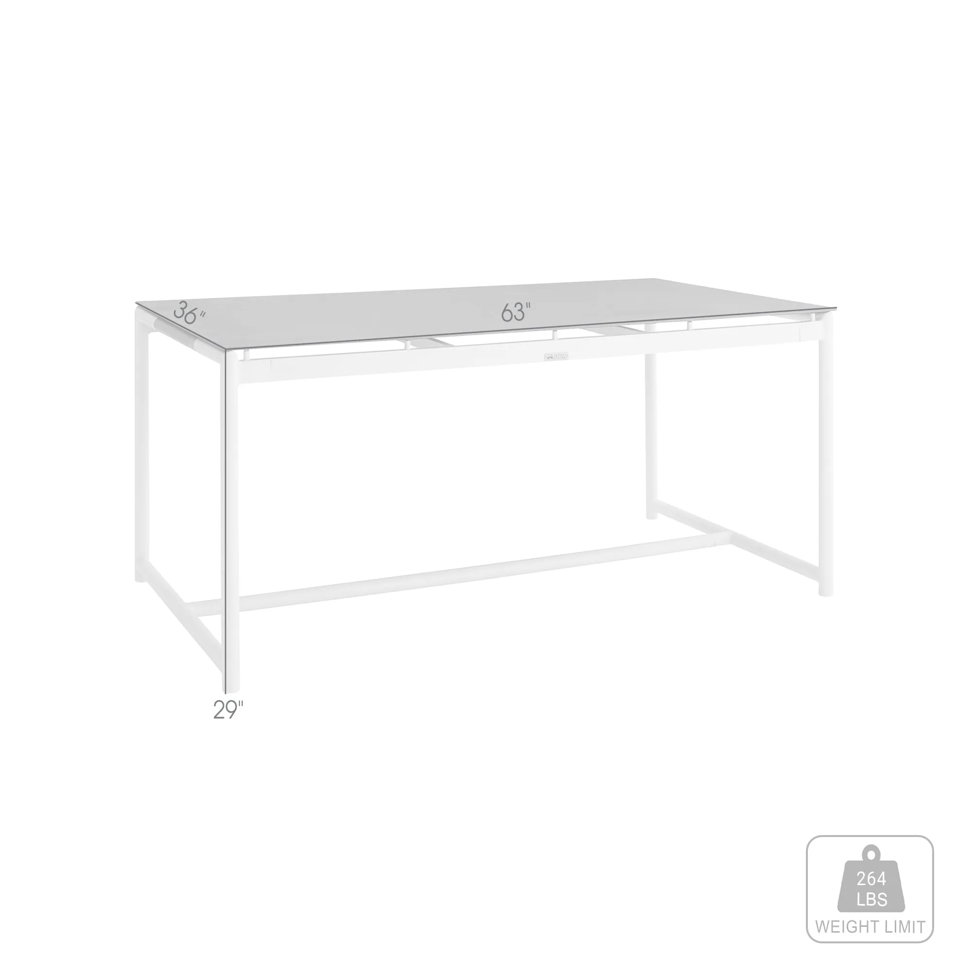 Crown Outdoor Dining Table