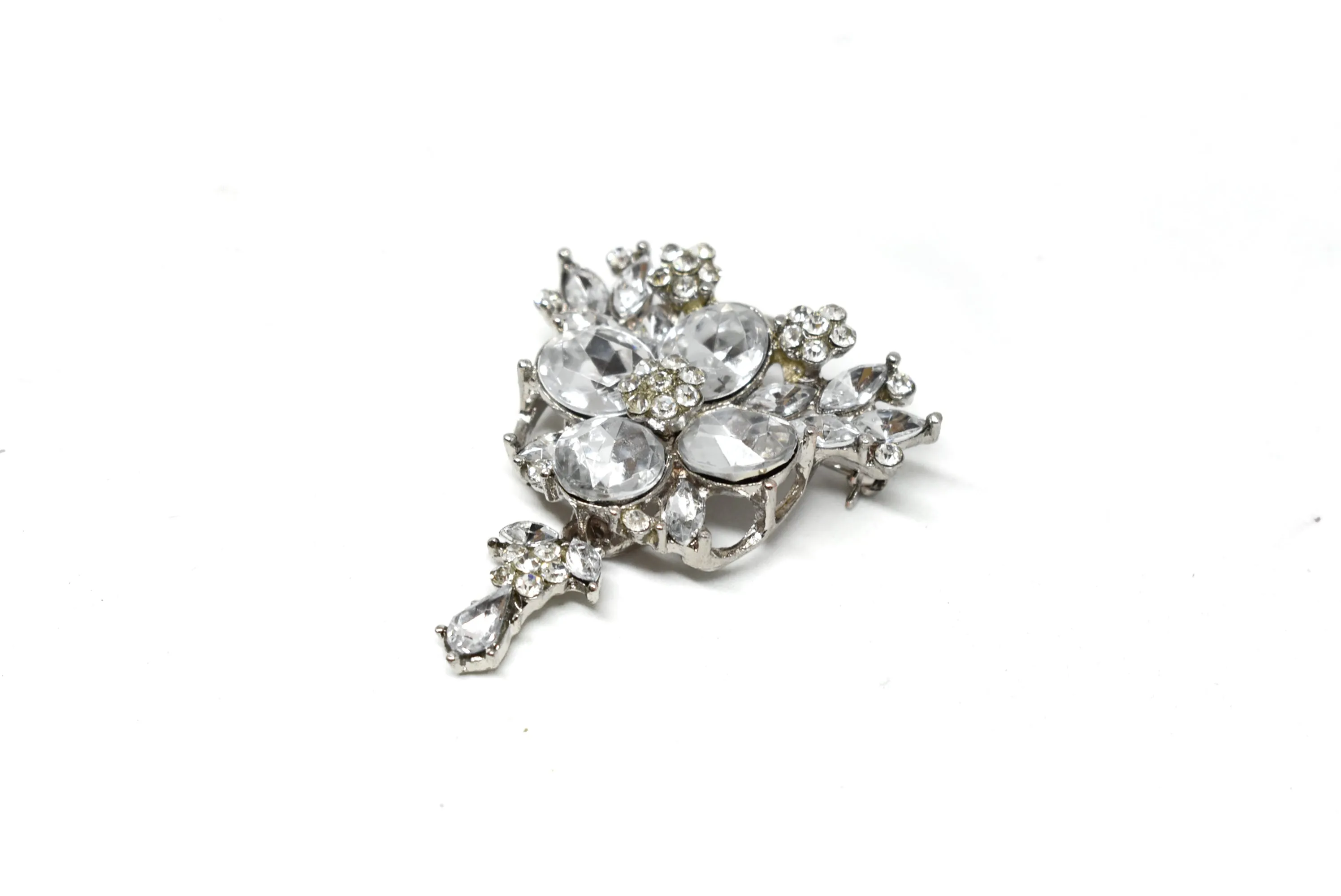 Crystal Rhinestone Unique-Shaped Brooch