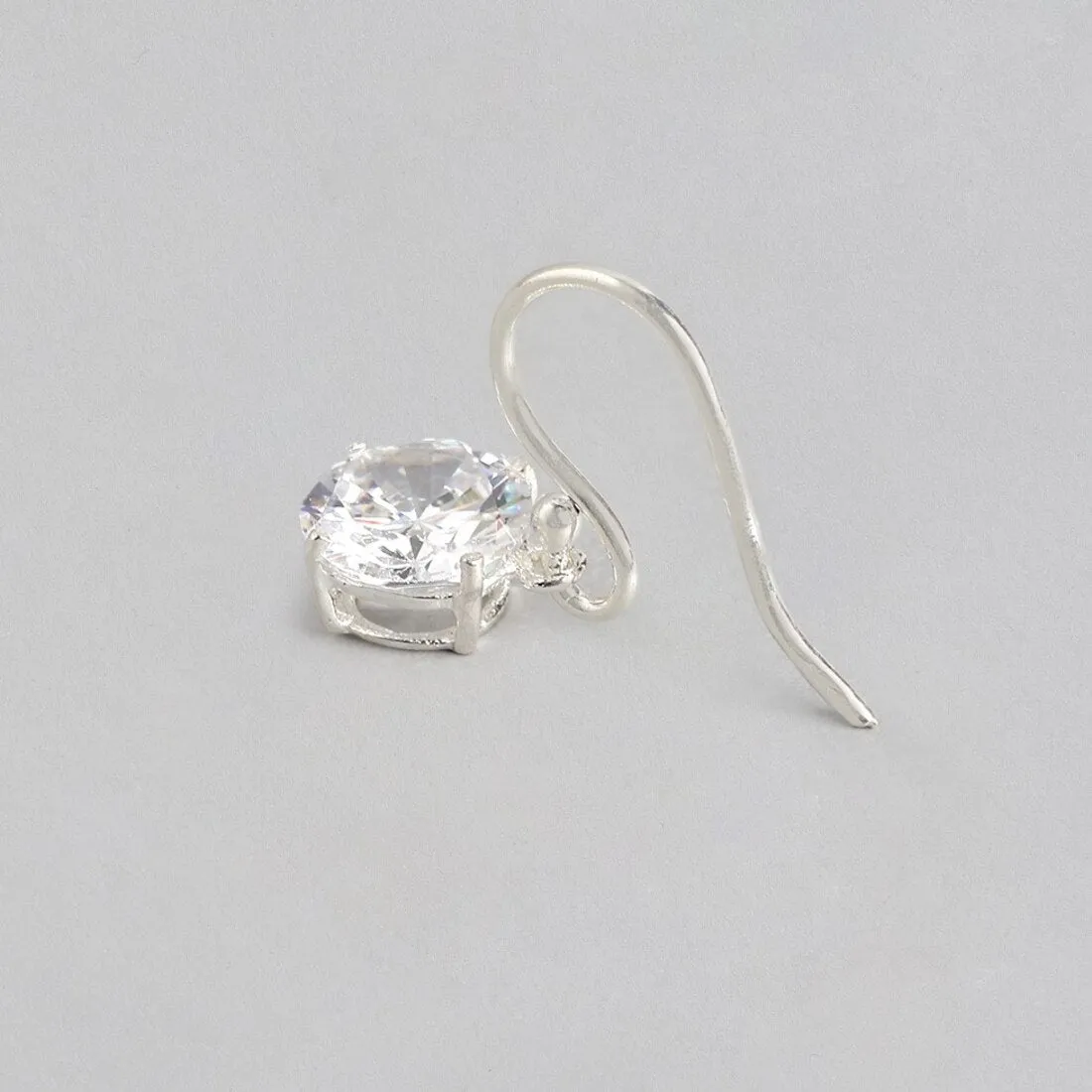 Deluxe Snowy 925 Silver Earrings