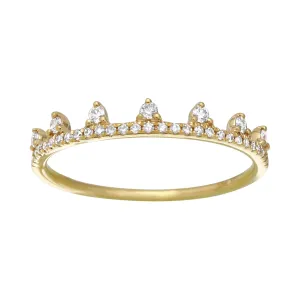 Diamond Crown Ring