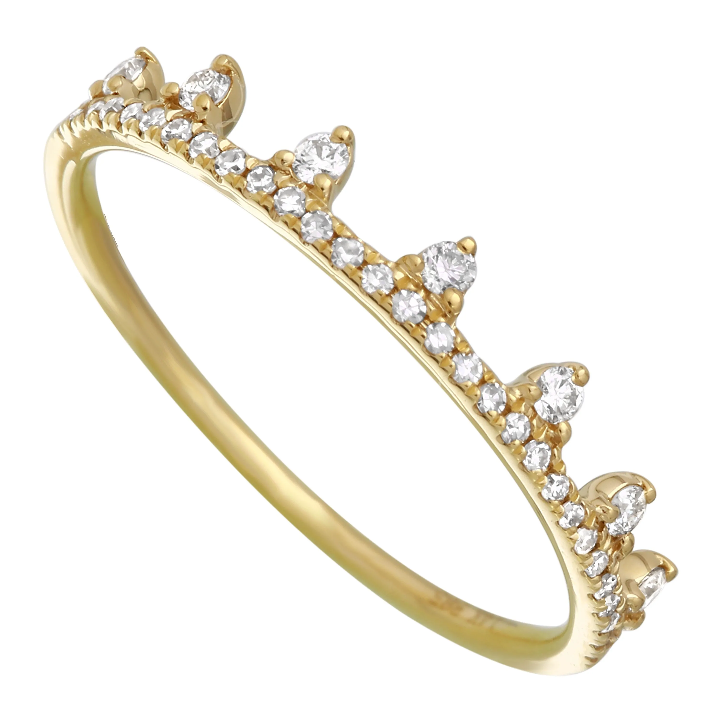 Diamond Crown Ring