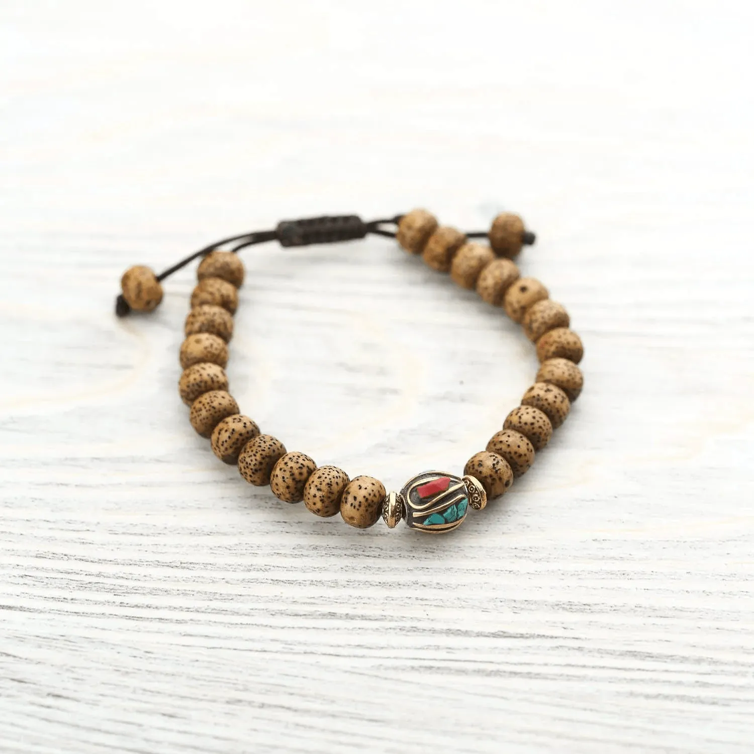 Divine Rebirth Lotus Seed Mala & Bracelet Set
