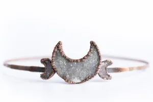 Druzy Moon Tiara | Druzy Crystal Crown