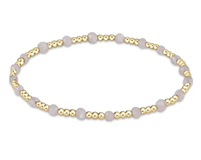 E Newton Sincerity Pattern Bead Bracelet - Gemstone