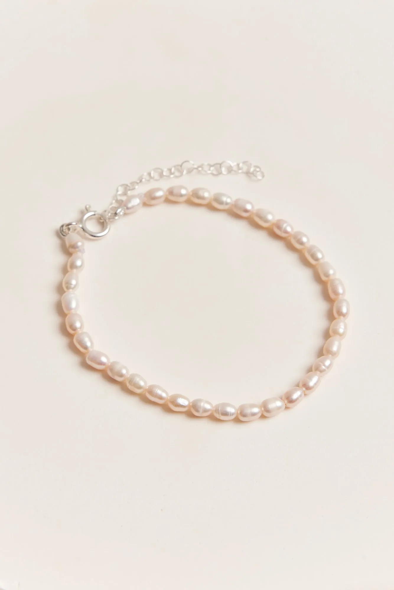 Eden Pearl Bracelet Silver