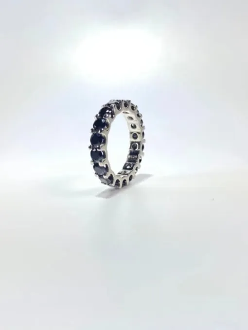 Eternity Ring Wedding Ring Band New Women's Fashion Luxury Fine Jewelry Round Cocktail Rings KESLEY