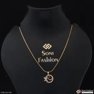Exclusive Design Gold Plated Chain Pendant for Ladies - Style A530