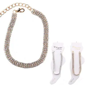 Fashion Rhinestone Anklet 2604 (12 units)