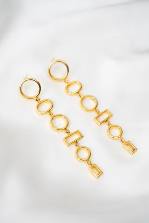 Geometric Metal Earrings