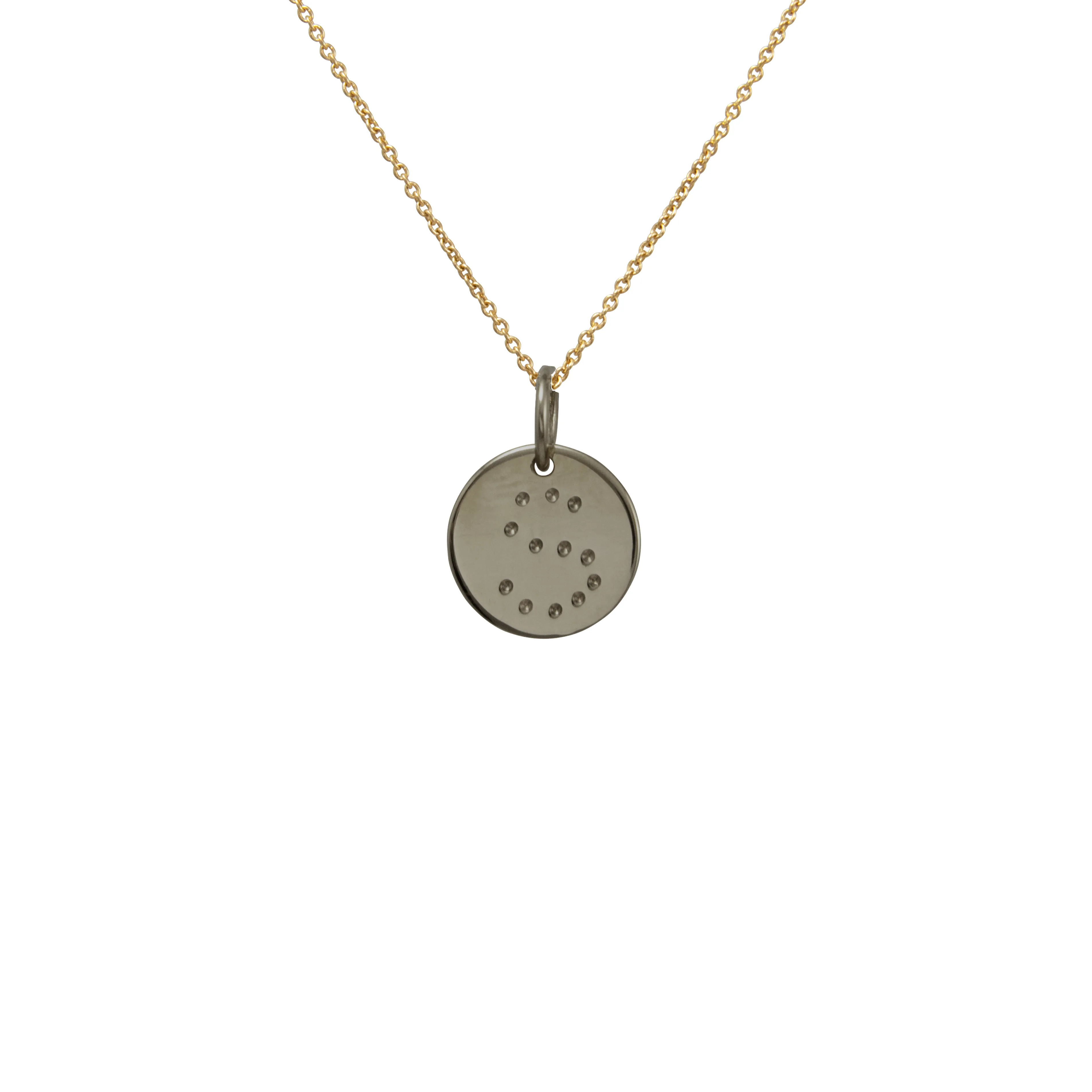 GRANDE LETTER PENDANT STERLING SILVER