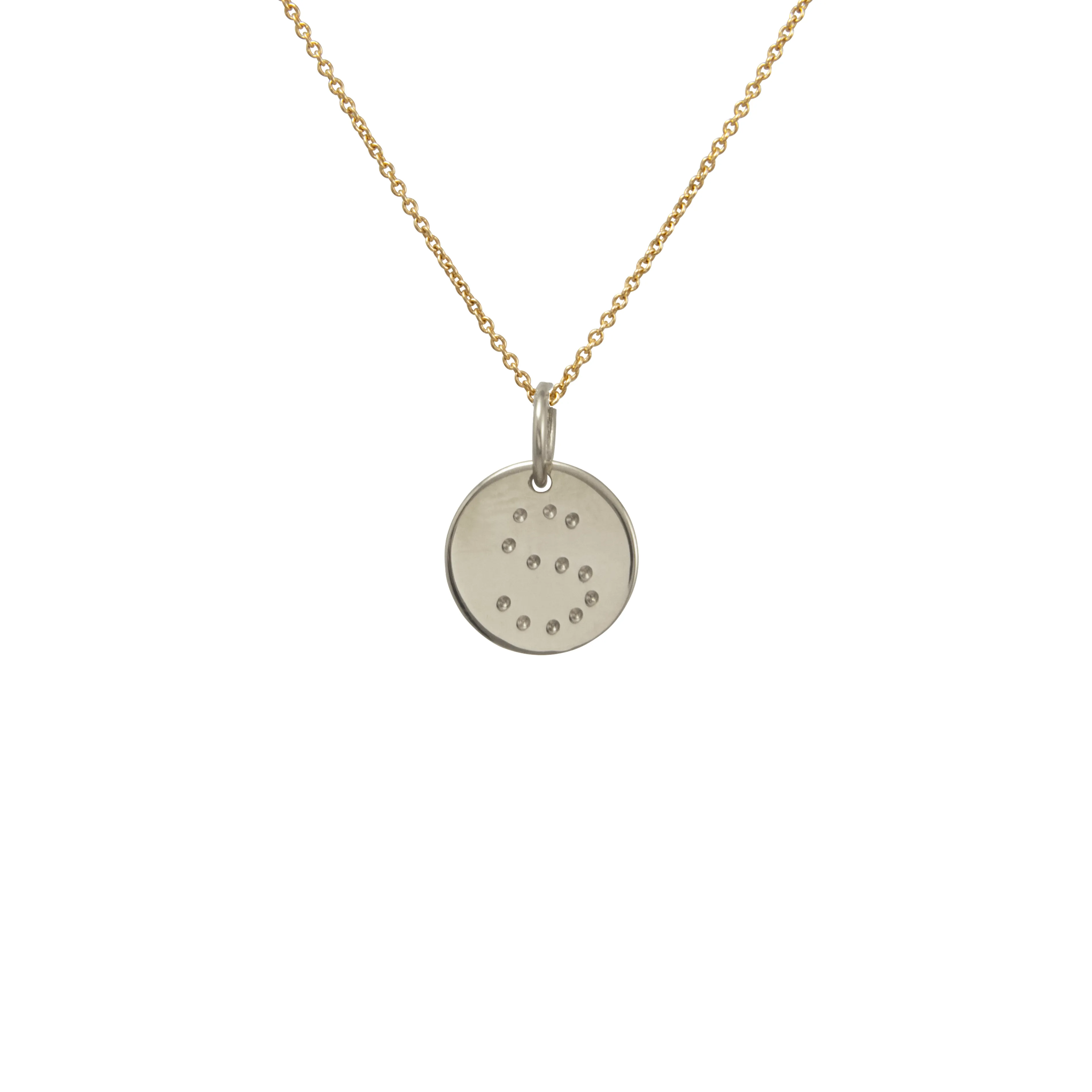 GRANDE LETTER PENDANT STERLING SILVER