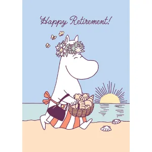Greeting Card Happy Retirement! Moominmamma