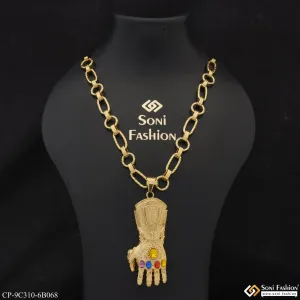 Hand Superior Quality Unique Design Chain Pendant Combo for Men (CP-C310-B068)