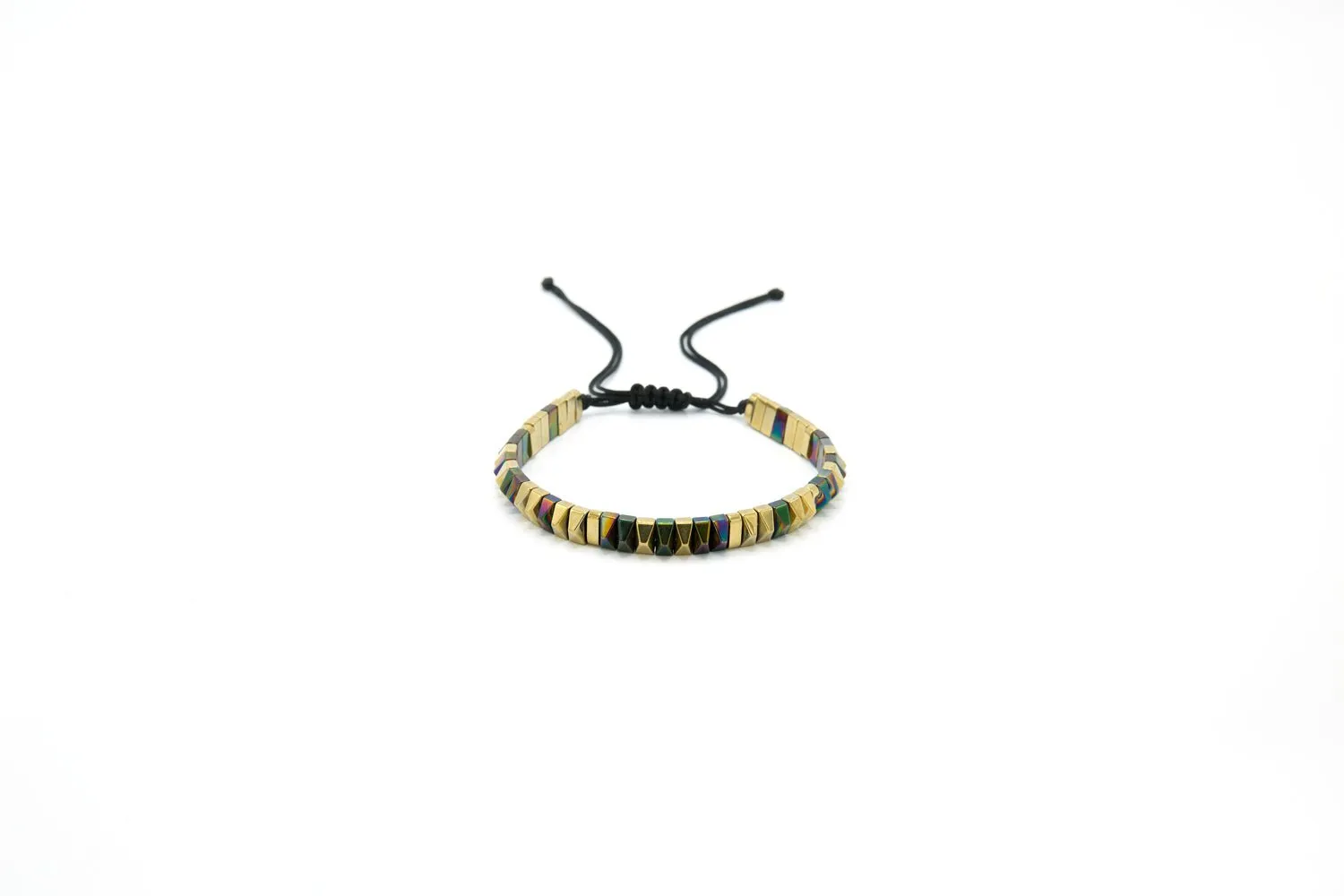 Hematite Harmony String Bracelet