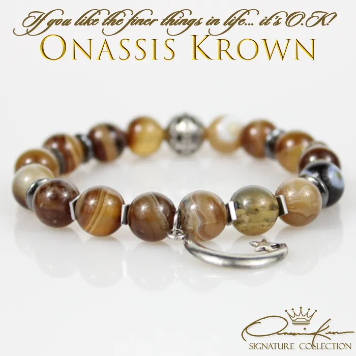 Islamic Crescent Moon-Star Bead Bracelet