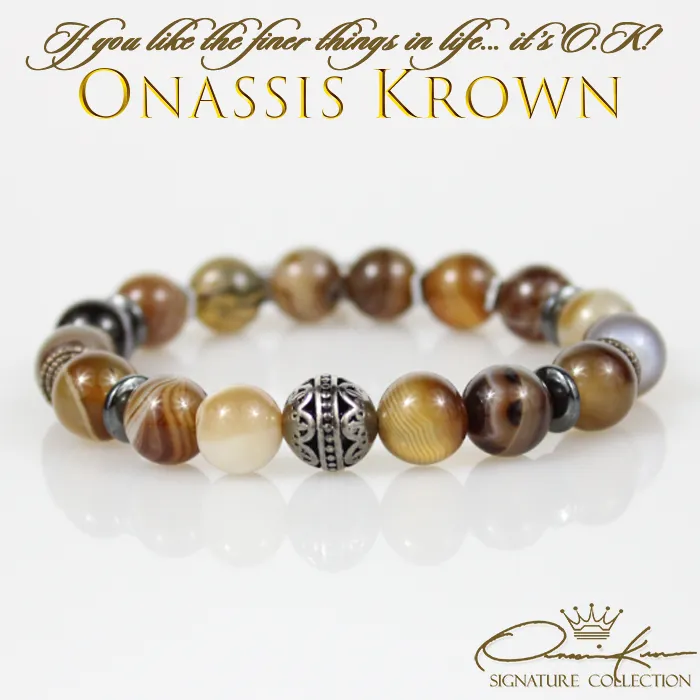 Islamic Crescent Moon-Star Bead Bracelet