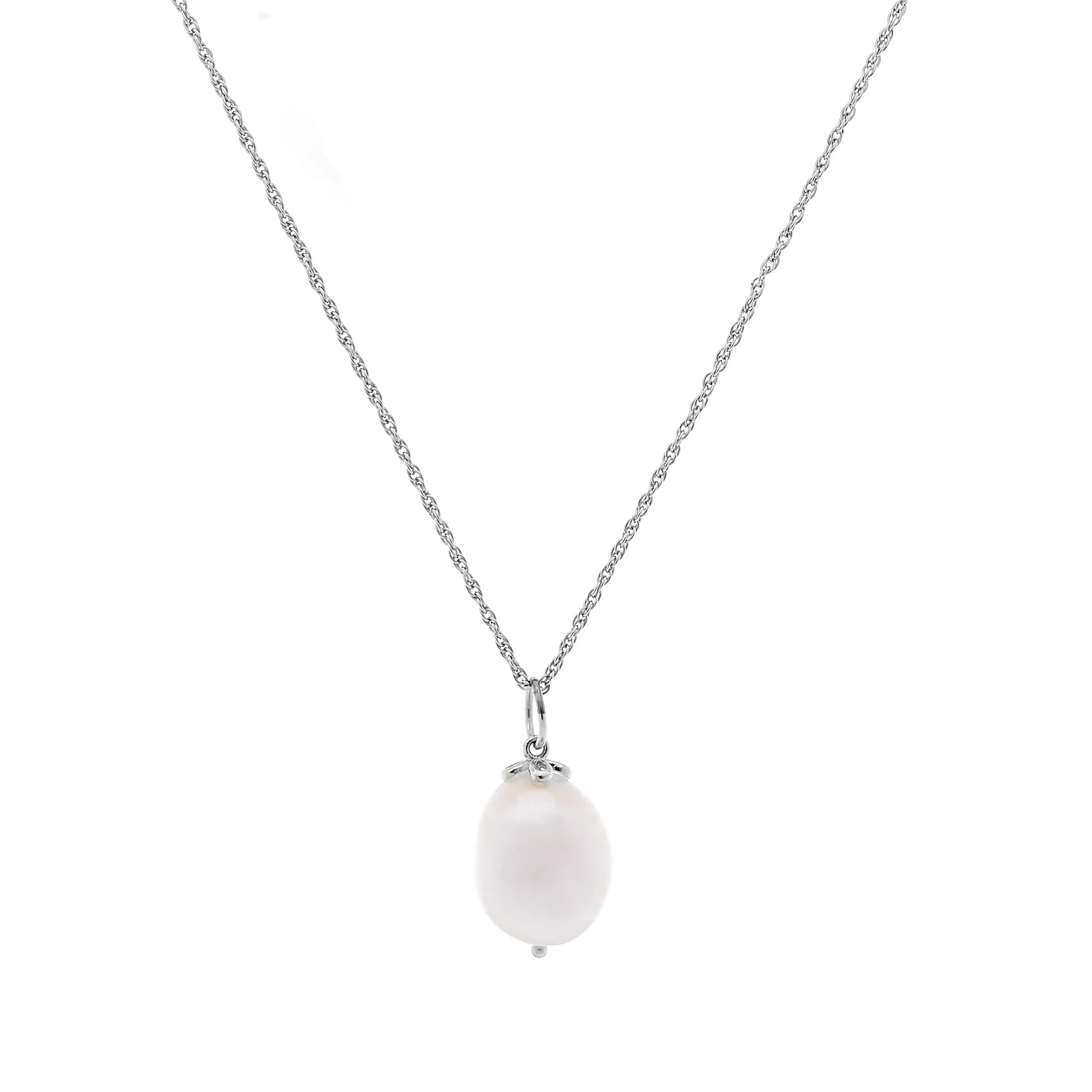 Jessica Pearl Pendant Necklace