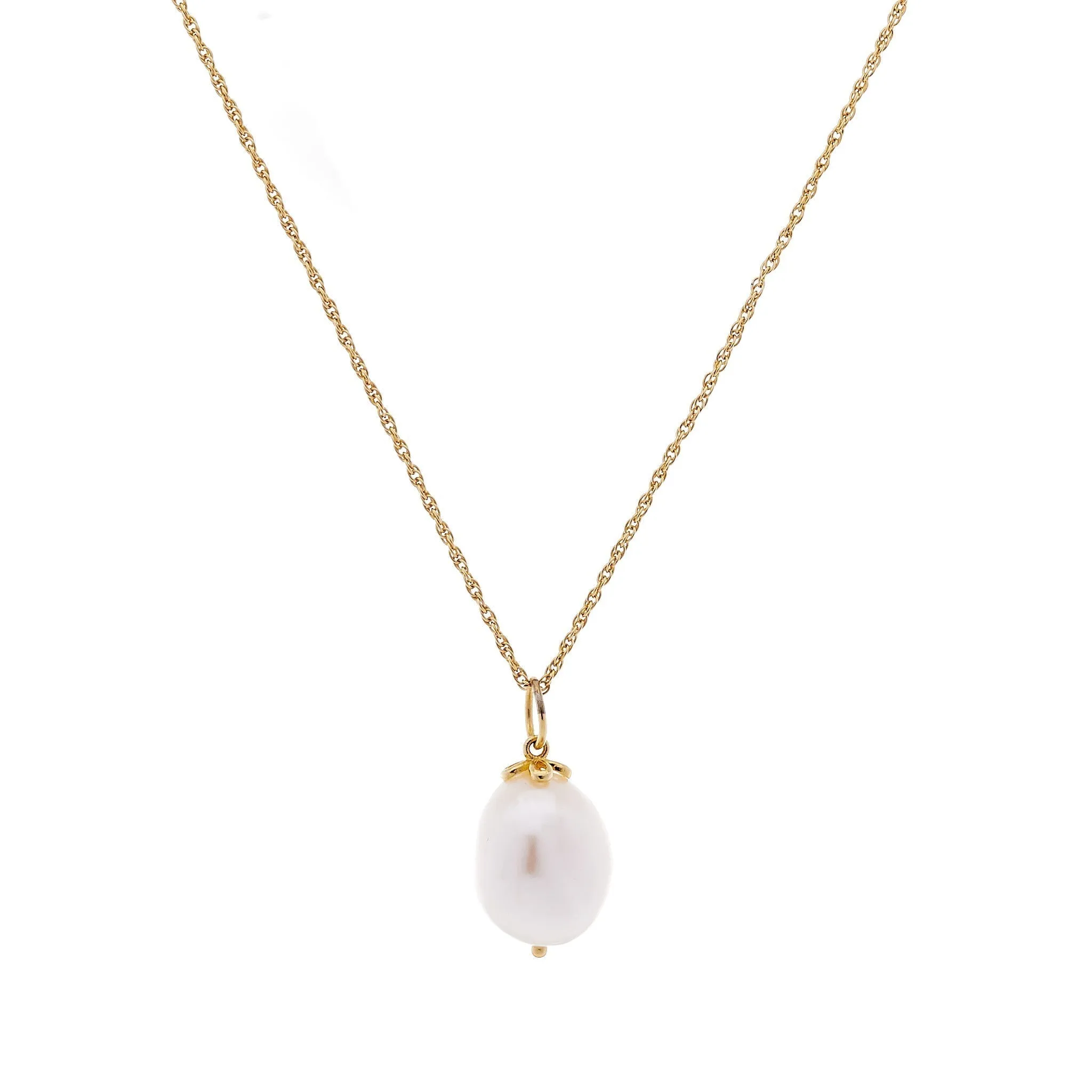Jessica Pearl Pendant Necklace