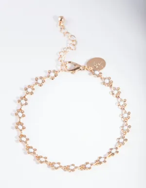 Kids Gold Flower Anklet