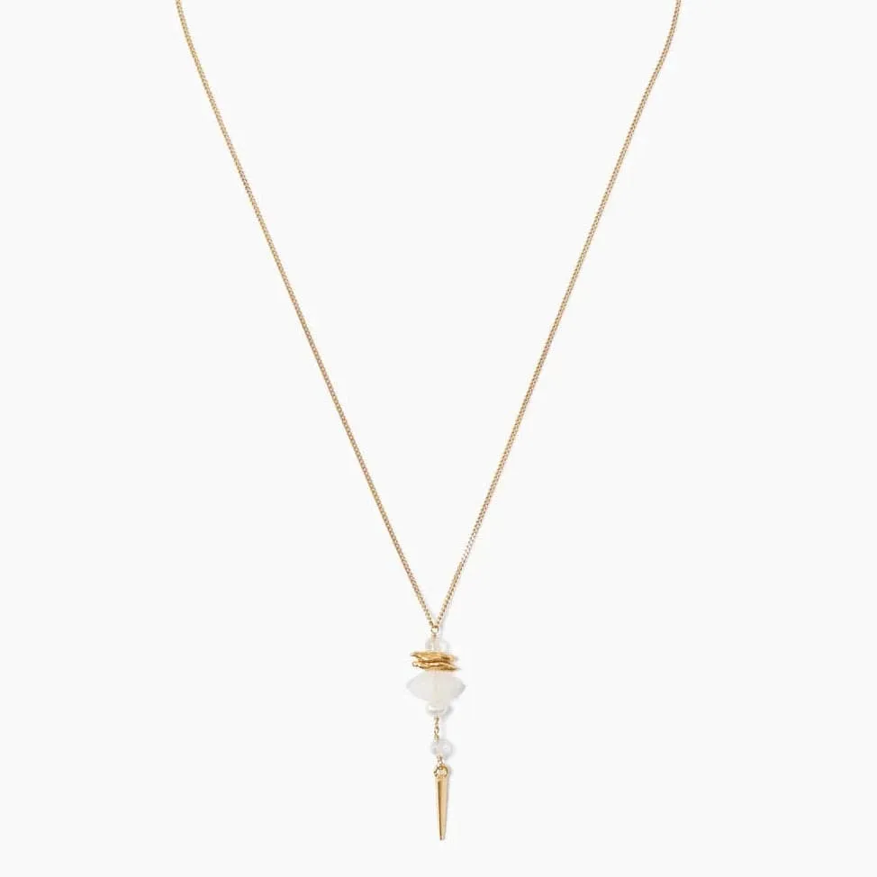 Lisbeth Necklace Moonstone Mix