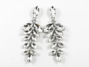 Long Multi Branch Dangling Design Fashion Earrings