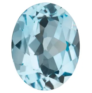 Loose 1.60ct OV Cut Blue Topaz